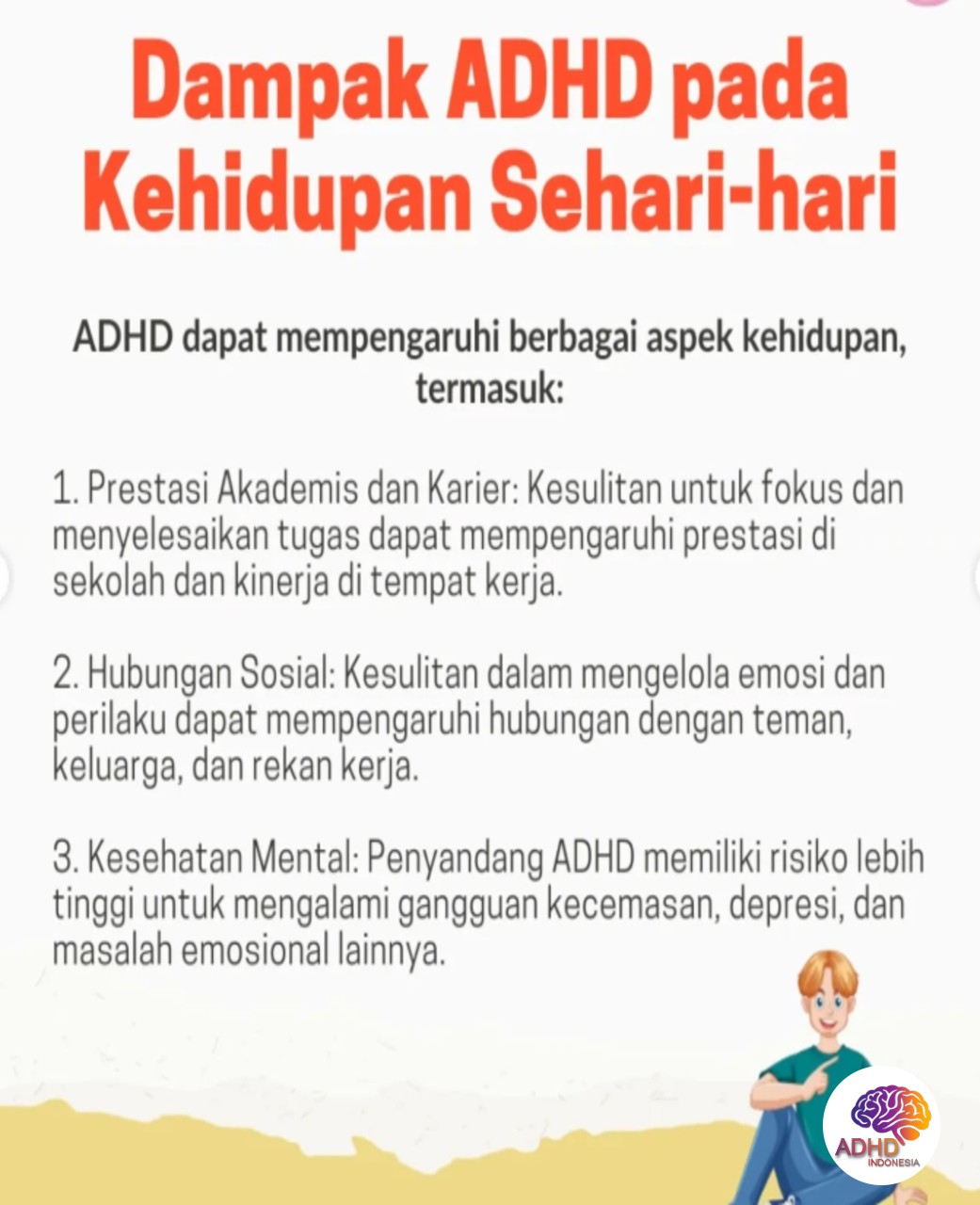 ADHD dan Hubungan Sosial Anak di Lingkungan Sekolah di Kabupaten Bangka Selatan