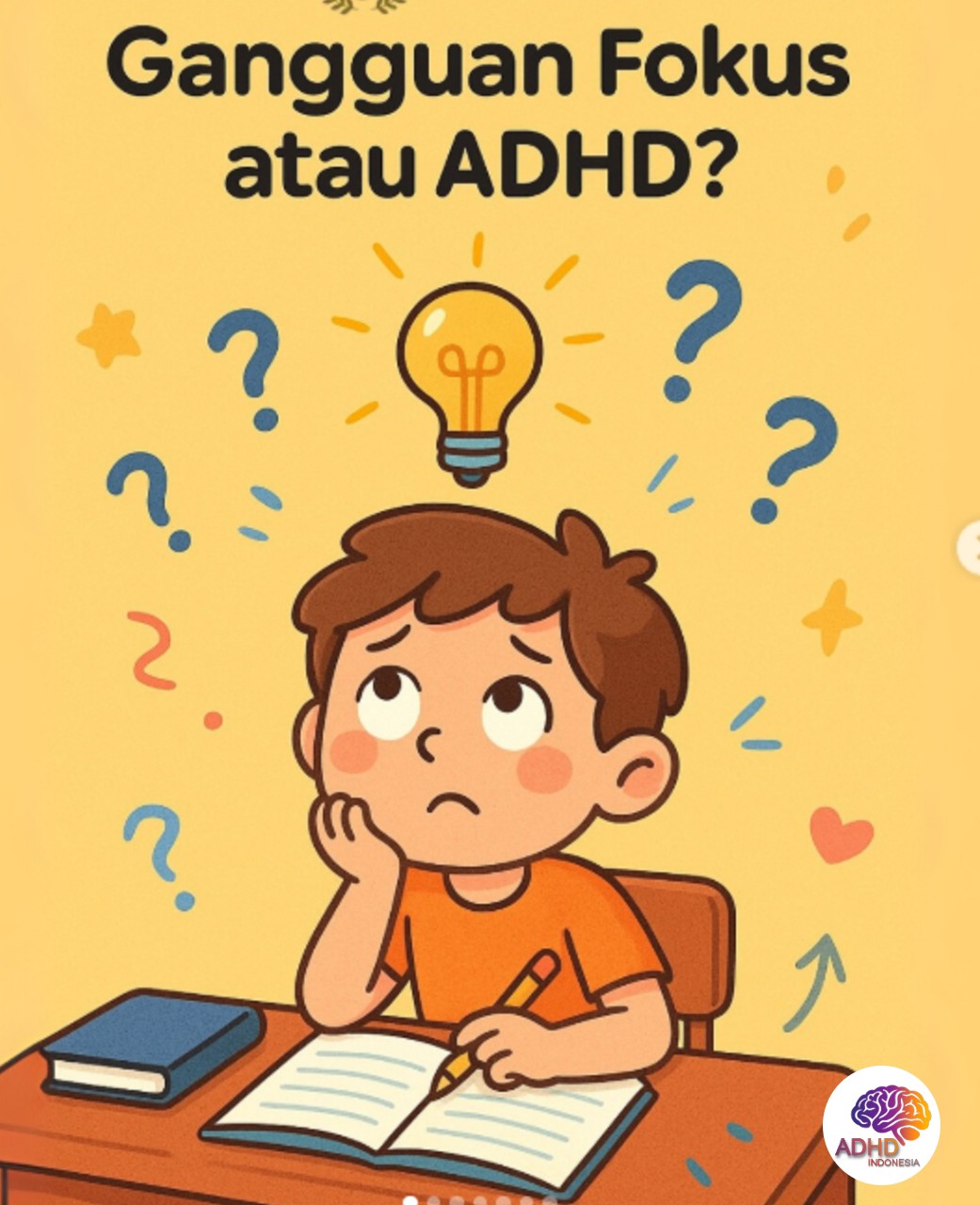 ADHD dan Kesulitan Fokus Anak: Edukasi untuk Keluarga di Kabupaten Bangka Selatan