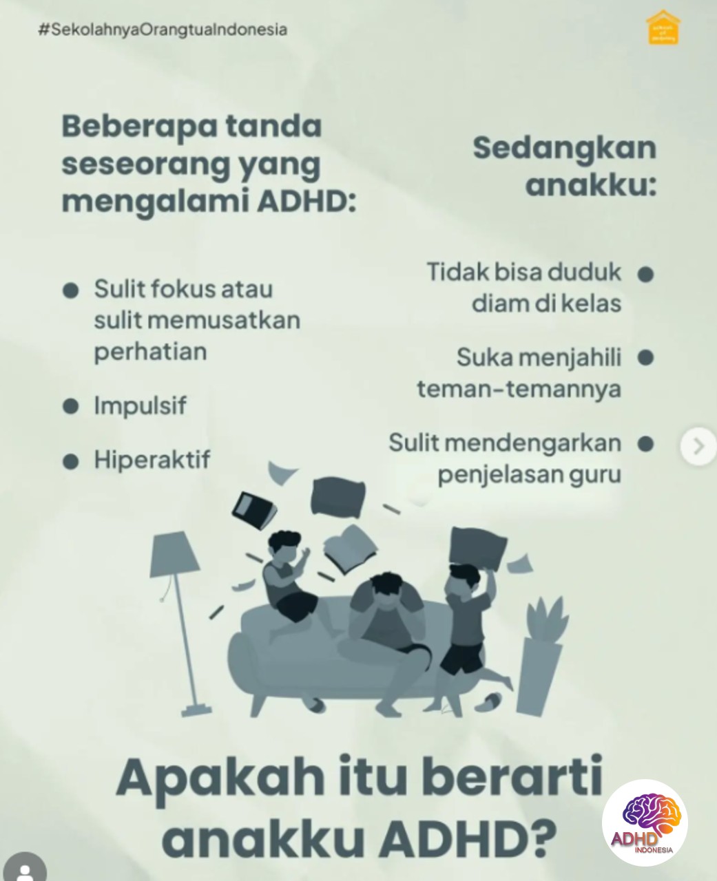 Ciri dan Gejala ADHD pada Anak Usia Dini di Kabupaten Bangka Selatan