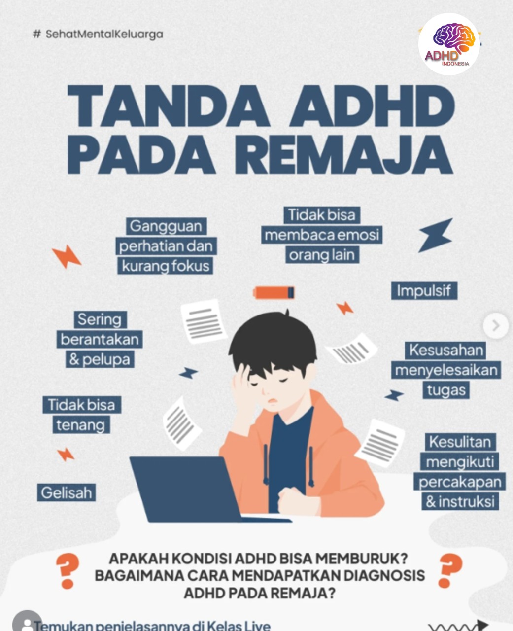 Screening ADHD Non-Diagnostik: Edukasi Awal bagi Orang Tua di Kabupaten Bangka Selatan