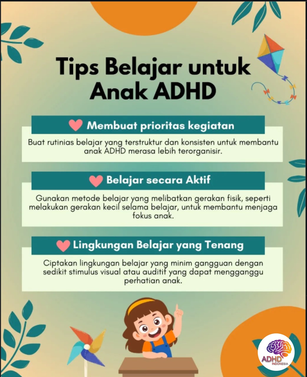 Strategi Belajar yang Cocok untuk Anak ADHD di Kabupaten Bangka Selatan